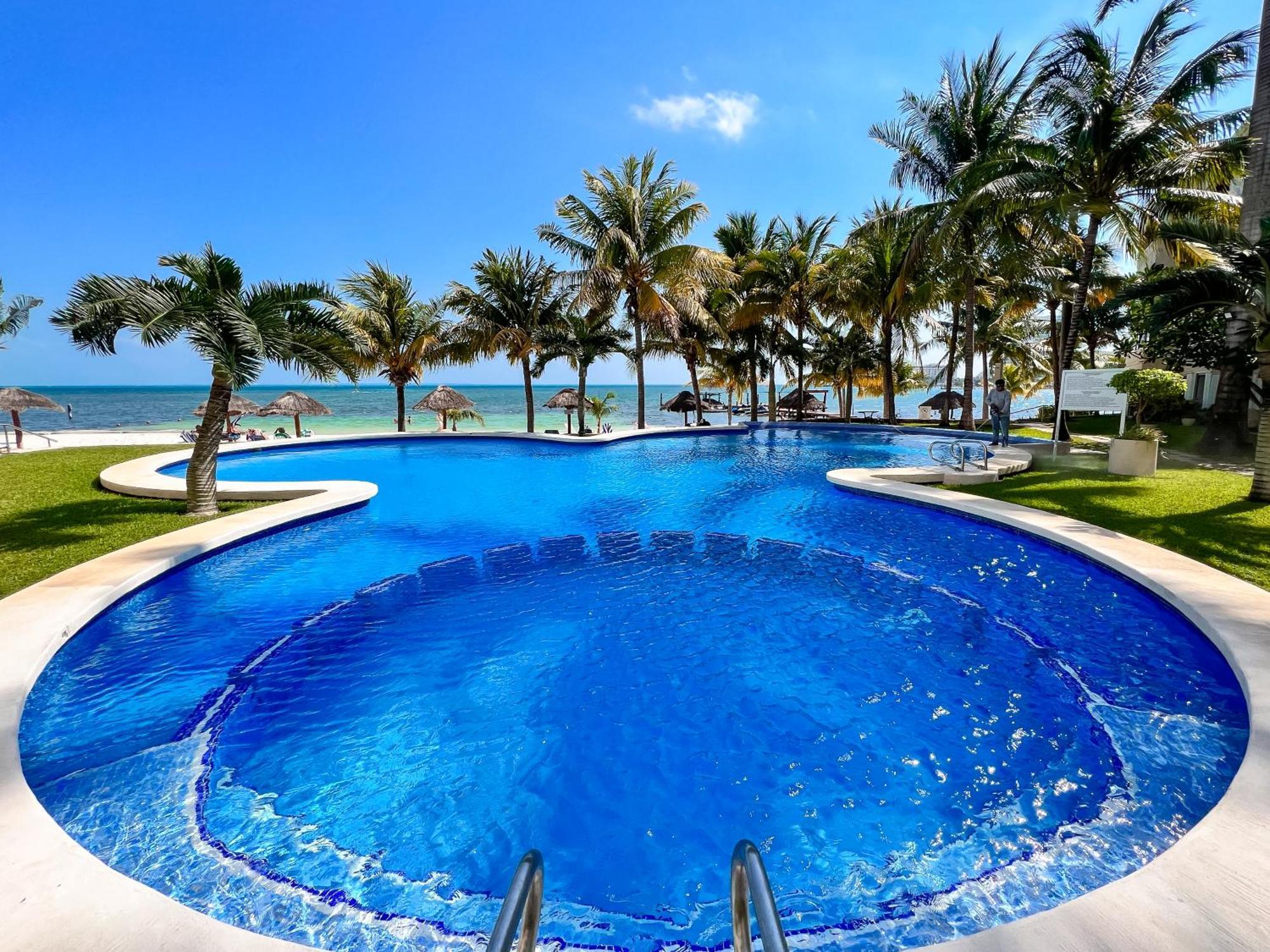 Bello Mar De Cancun, Beautiful 2Br 2Ba Condo Overlooking Beach Spectacular View! 외부 사진