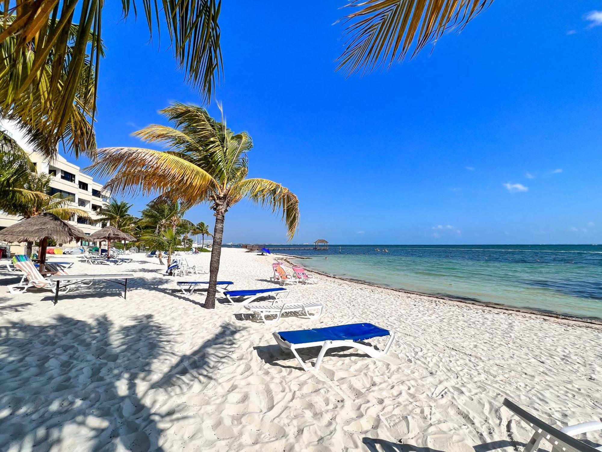 Bello Mar De Cancun, Beautiful 2Br 2Ba Condo Overlooking Beach Spectacular View! 외부 사진