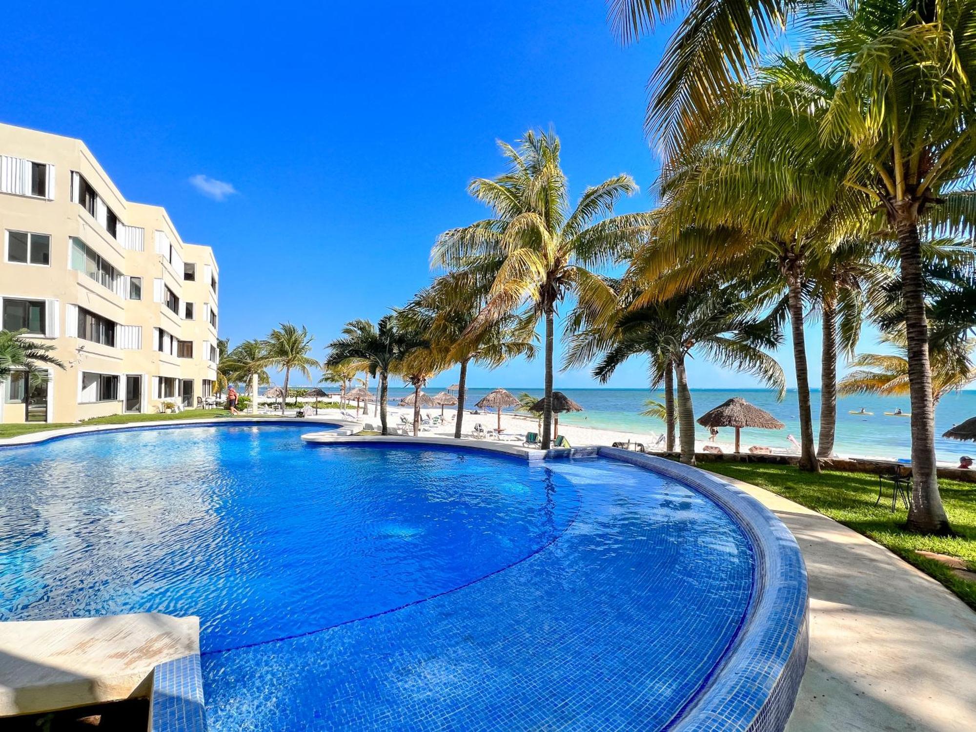 Bello Mar De Cancun, Beautiful 2Br 2Ba Condo Overlooking Beach Spectacular View! 외부 사진
